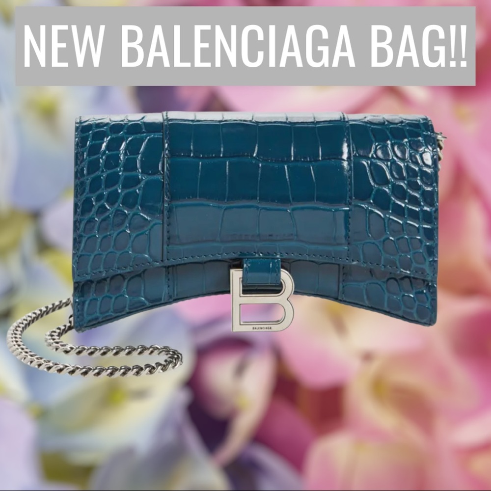 NEW BLUE BALENCIAGA BAG!! 🥶🦋
